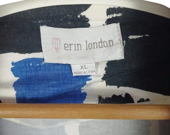 erin by erin london 【XL】トップス レディース ジャケット Erin London Women's XL Full-zip Jacket - Black & Blue