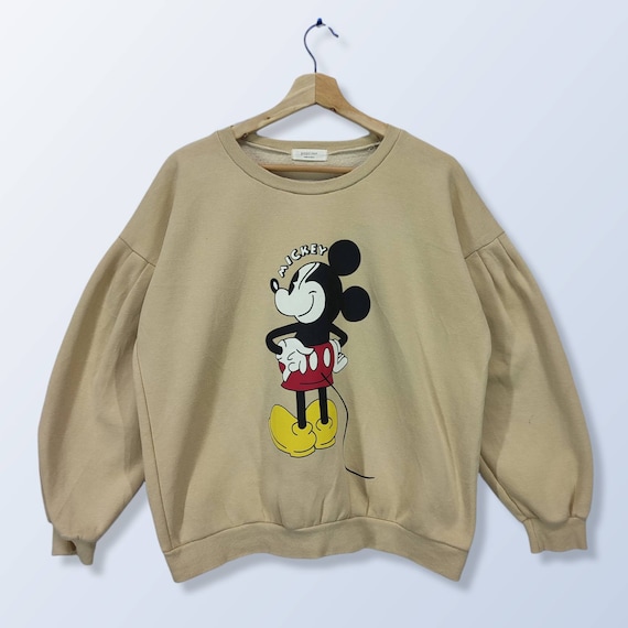 Mustard mickey mouse jumper sale