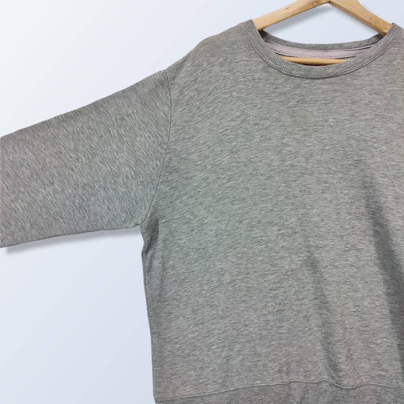 DICKIES Plain Sweatshirt, Grey Sweater, Vintage C… - image 7