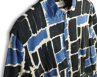 erin by erin london 【XL】トップス レディース ジャケット Erin London Women's XL Full-zip Jacket - Black & Blue