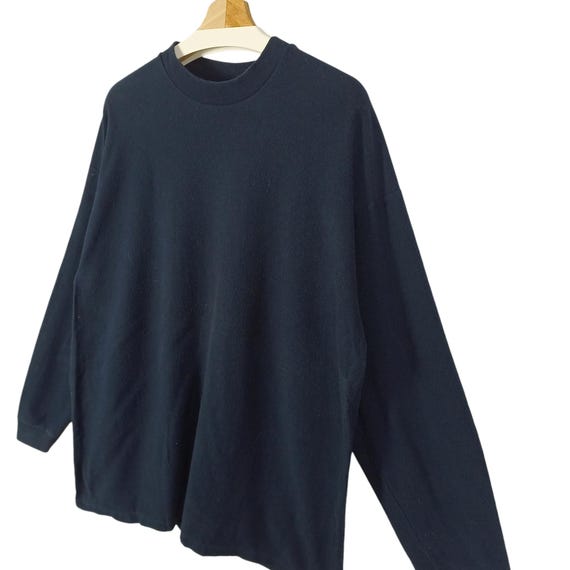 Vintage 90s BASIC EDITION Crewneck Sweatshirt – N… - image 8