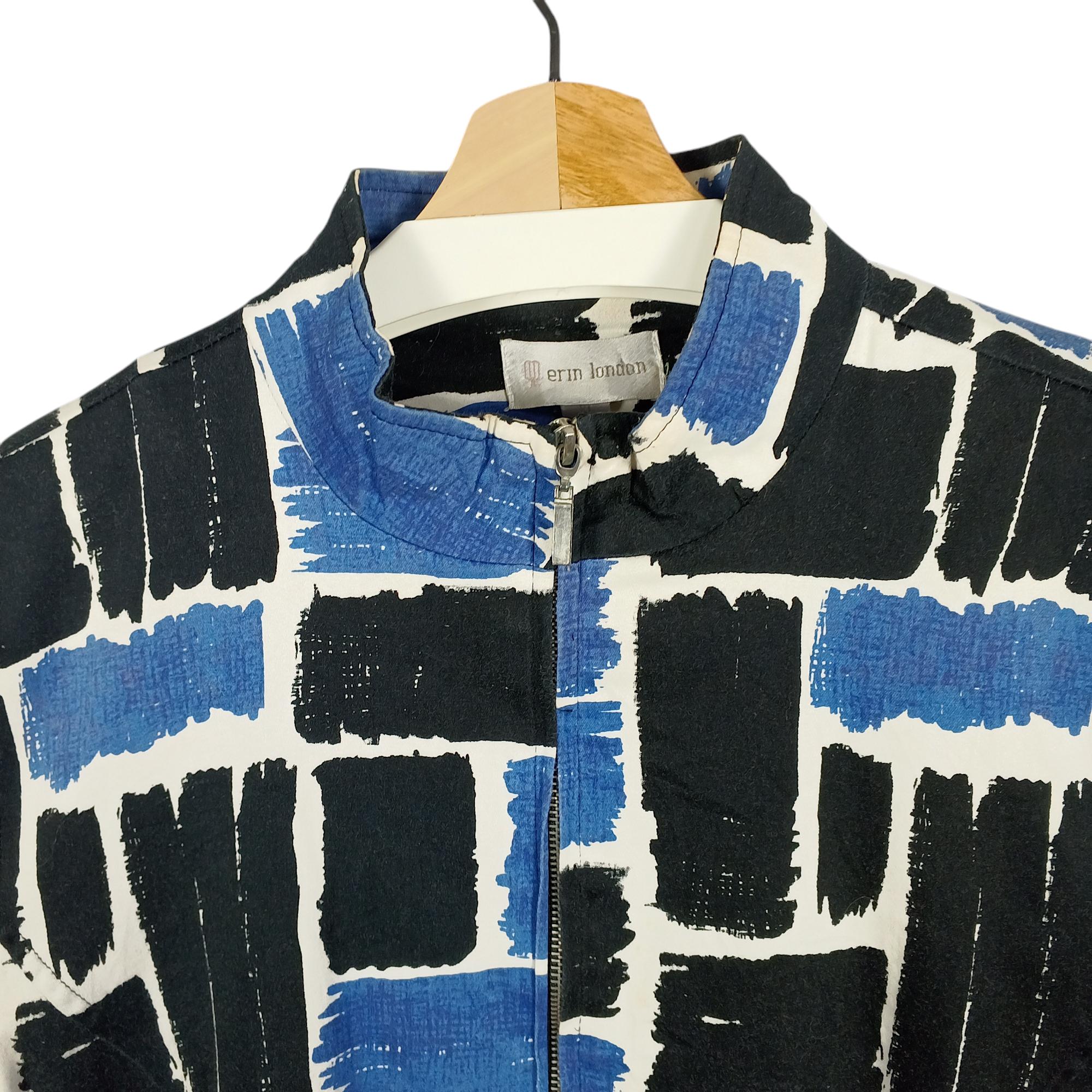 erin by erin london 【XL】トップス レディース ジャケット Erin London Women's XL Full-zip Jacket - Black & Blue