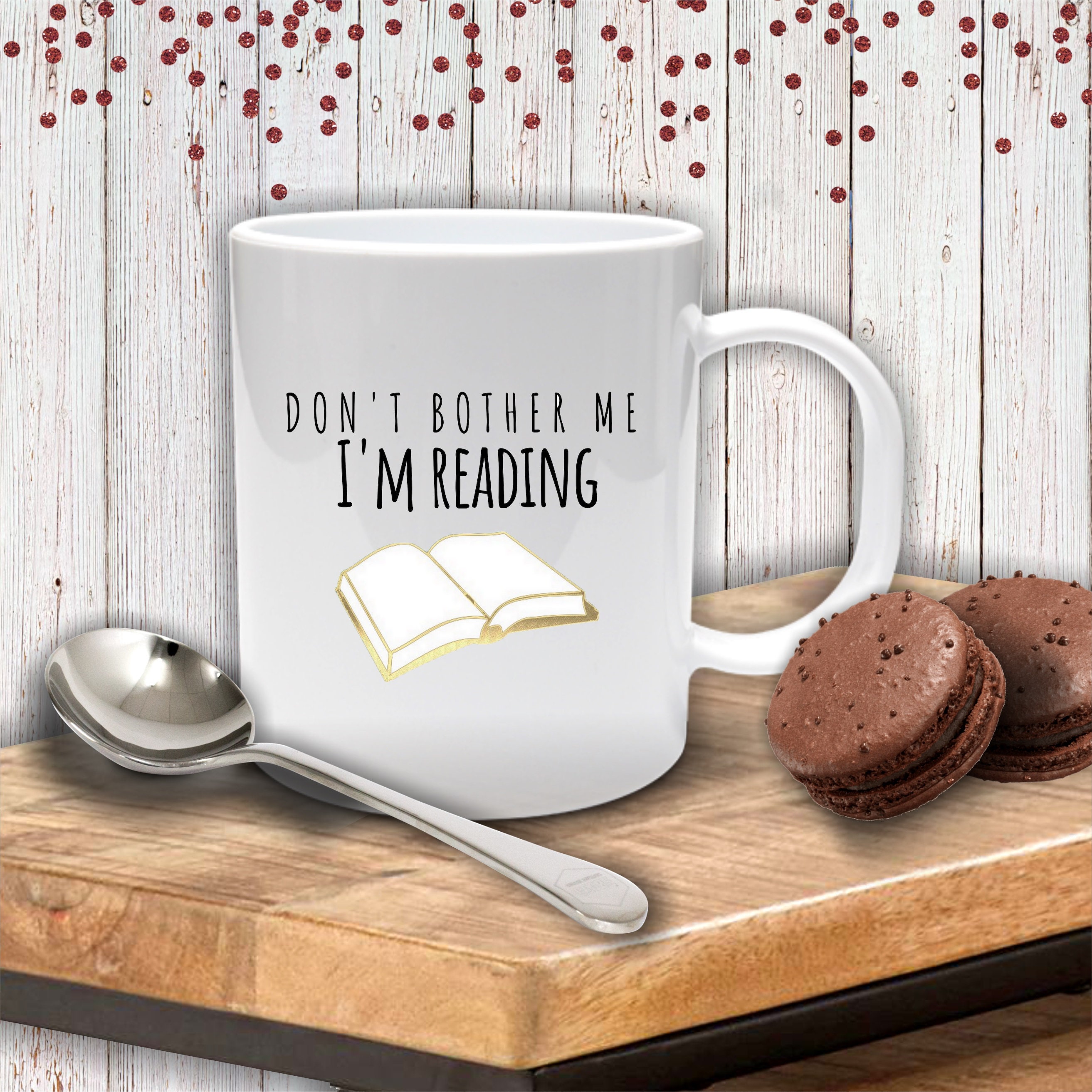Leseratte Tasse, Buchliebhaber Geburtstagsgeschenk, Buchliebhaber