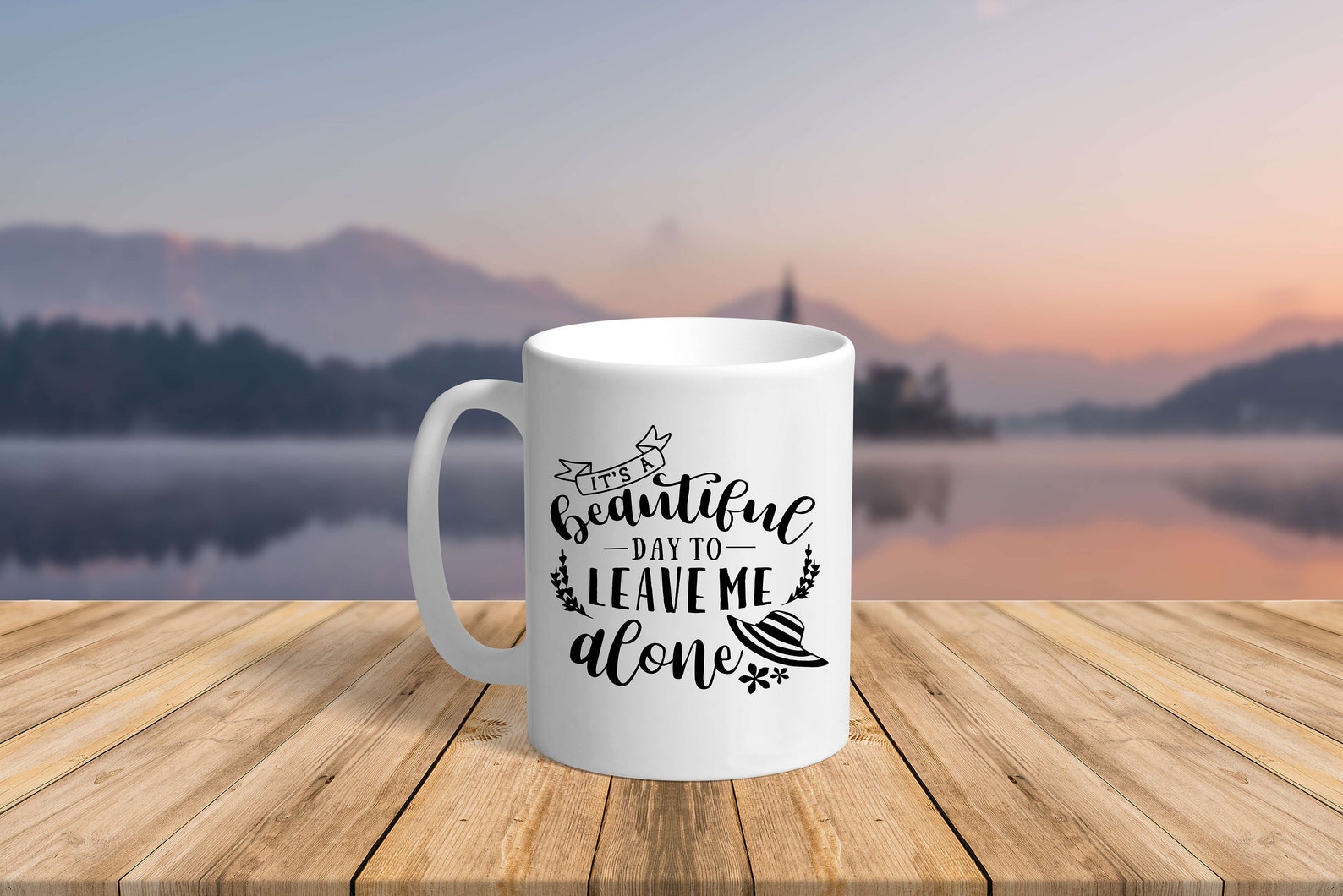 Je Souris Parce Que Tu Es Ma Sœur - Cadeau Personnalisé | Mug Pour Sœu