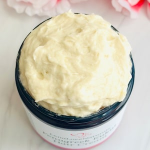 Fenugreek Kukui Hair Cream Hair Moisturizer Dry Natural Hair Fenugreek Hair Butter Twisting Cream