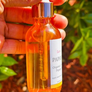 Papaya Seed Oil Unrefined Virgin Cold pressed image 3
