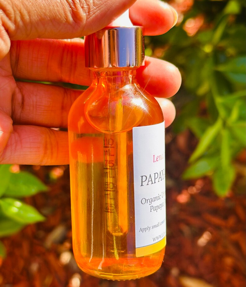 Papaya Seed Oil Unrefined Virgin Cold pressed image 3
