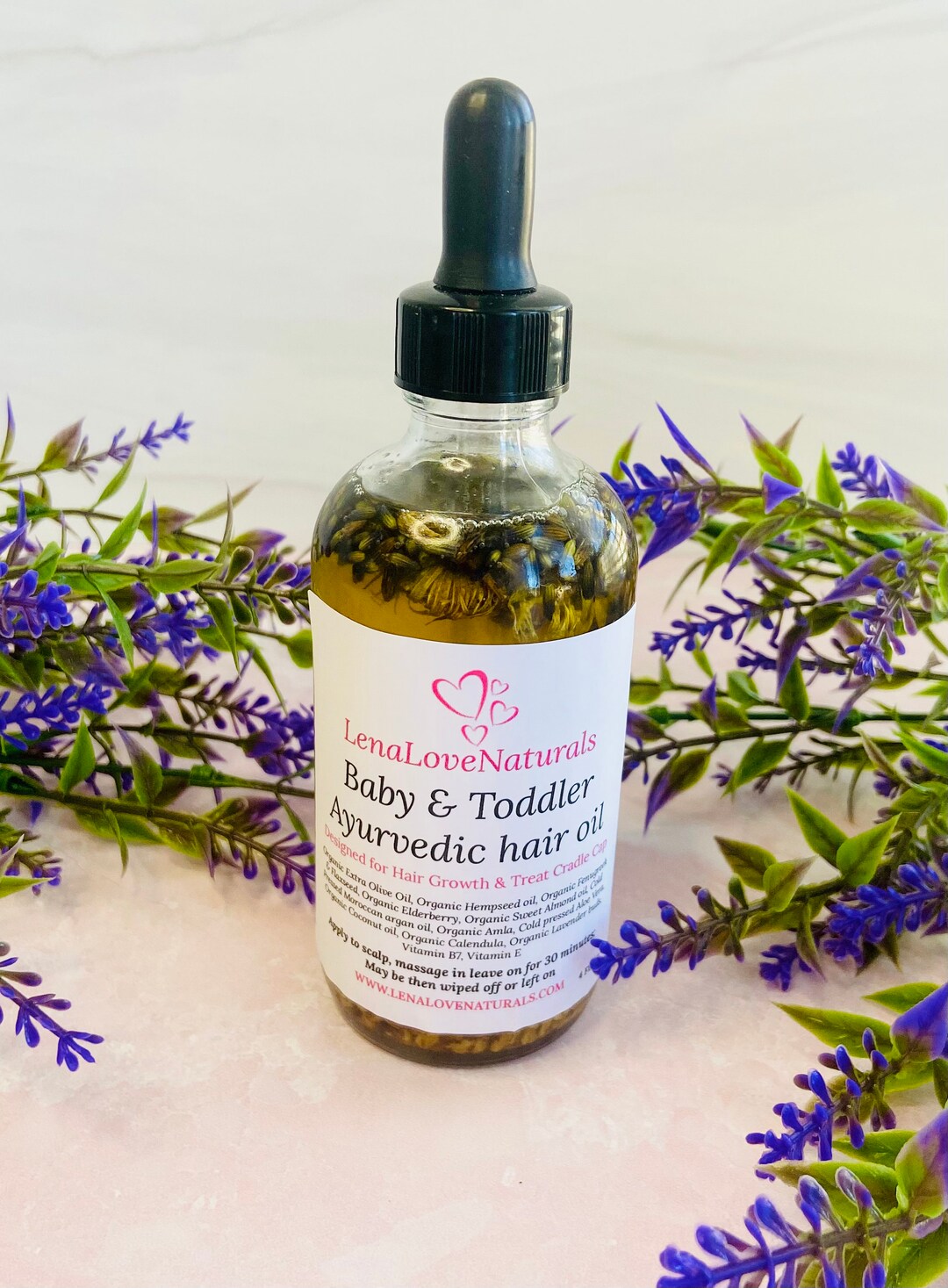 Baby & Toddler Ayurvedic Hair Growth Oil Scalp Oil Natural Hair Oil Hair Growth Oil for Baby for