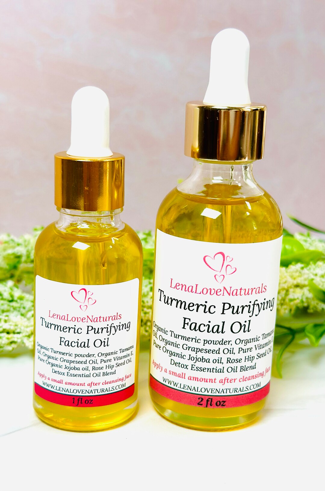 Turmeric Facial Oil Vitamin C Skin Oil Turmeric Toner Skin Moisturizer