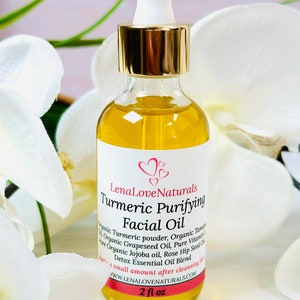 Turmeric Facial Oil | Vitamin C Face Oil | Turmeric oil | Skin Moisturizer | Organic Skincare