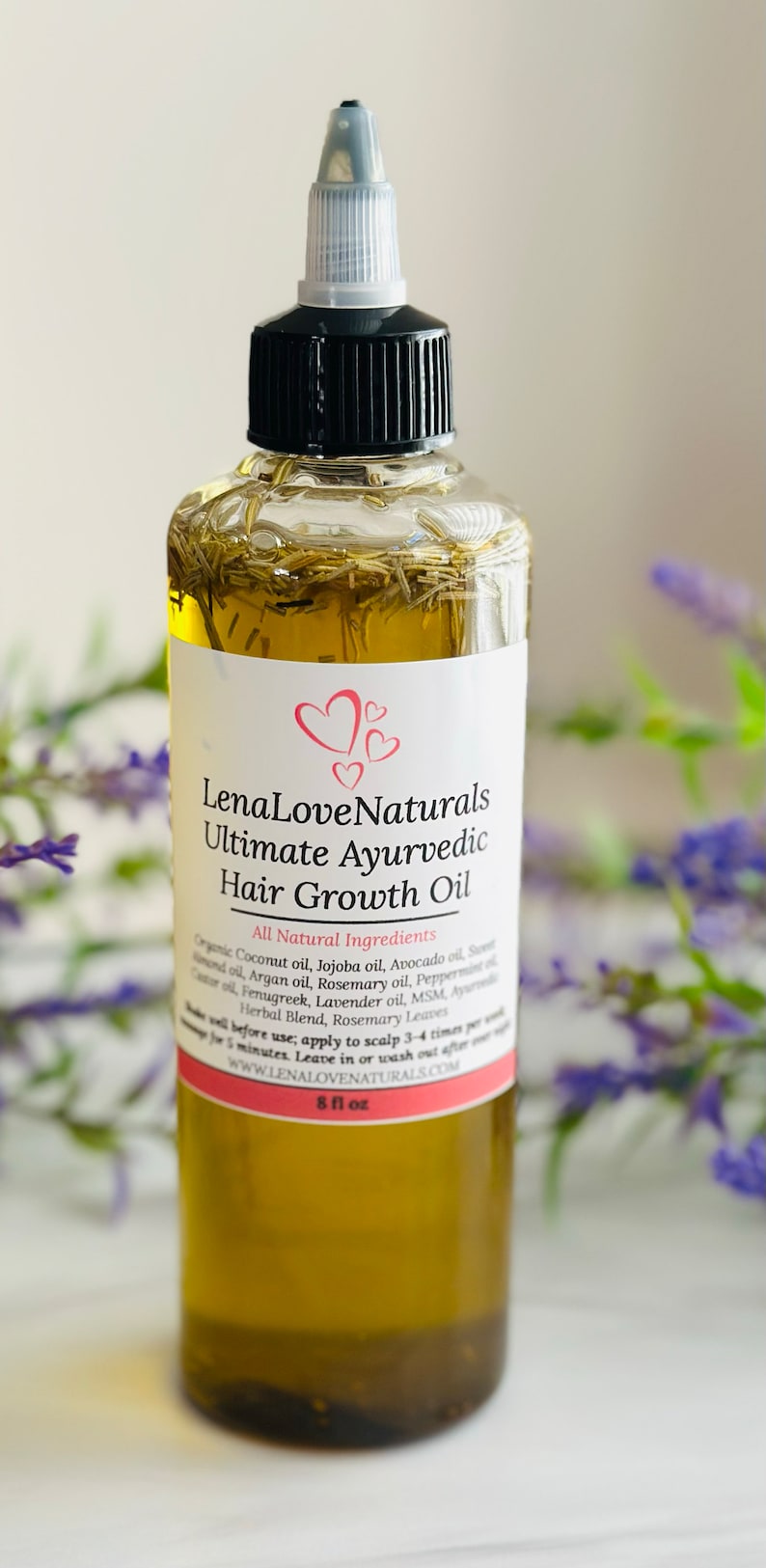 Ayurvedic Hair Growth Oil with Rosemary
