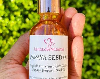 Papaya Seed Oil Unrefined Virgin Cold pressed