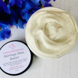 Moringa Hair Butter, Whipped Shea Butter, Moringa For Hair Growth, Slippery Elm, Hair Growth, Natural Hair Moisturizer, Length Retention