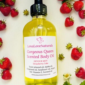 Sweet Strawberry Cake Body Oil