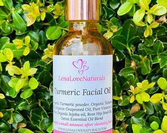 Turmeric Facial Oil | Vitamin C Face Oil | Turmeric oil | Skin Moisturizer | Organic Skincare