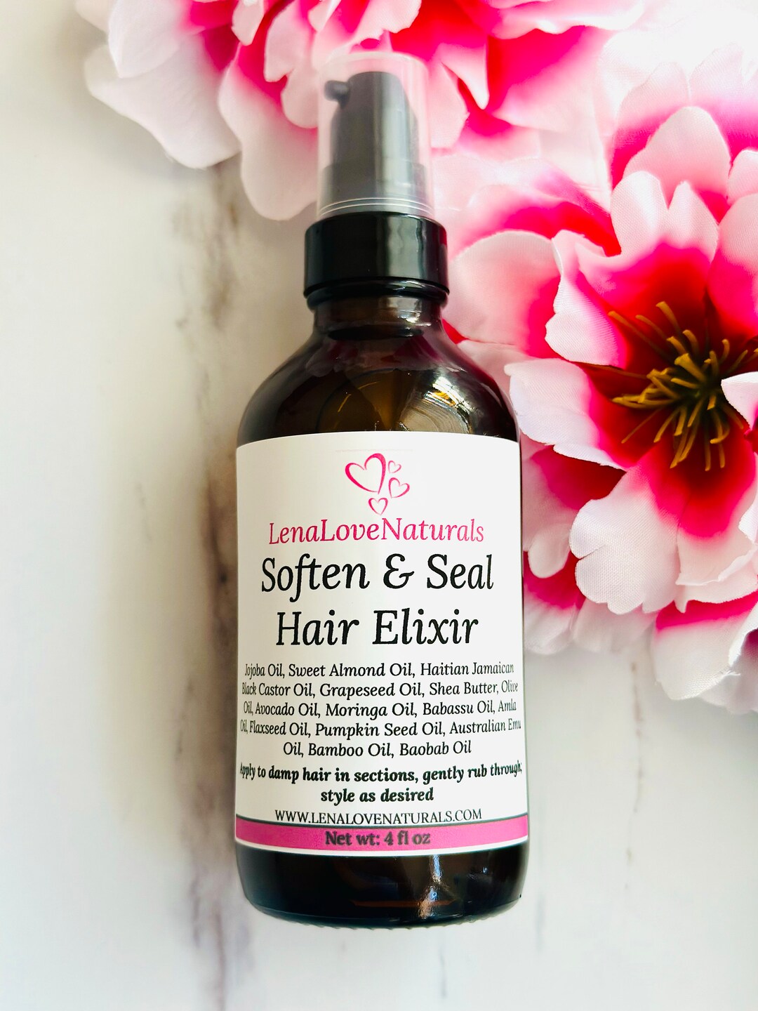 Soften & Seal Hair Elixir Sealant Hair Growth Oil for Moisture Length