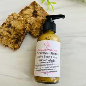Turmeric Face Wash with African Black Soap