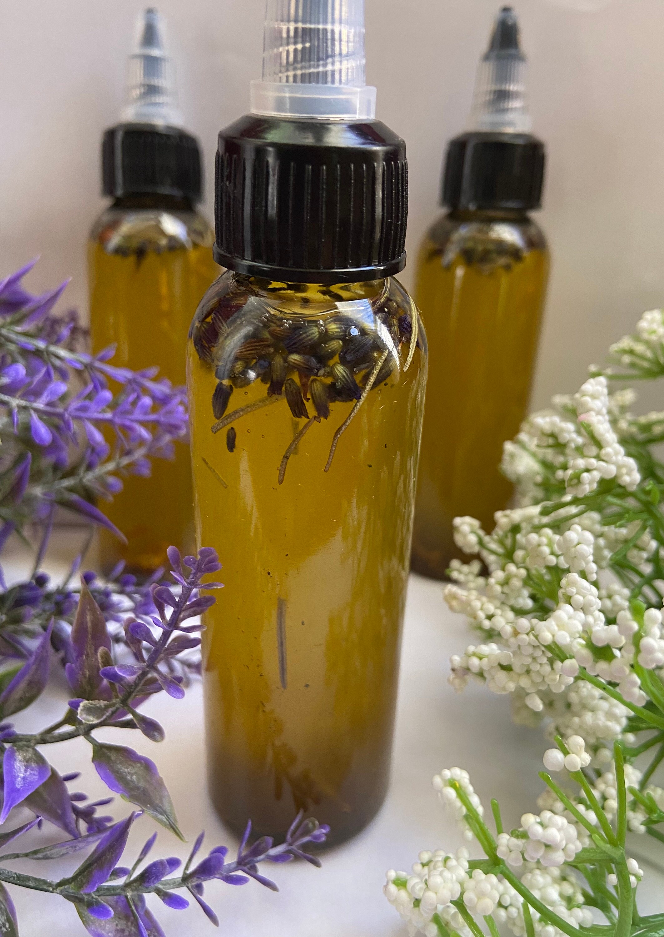 Mega Growth Hair Elixir (Ayurvedic hair oil, burdock root, ashwagandha