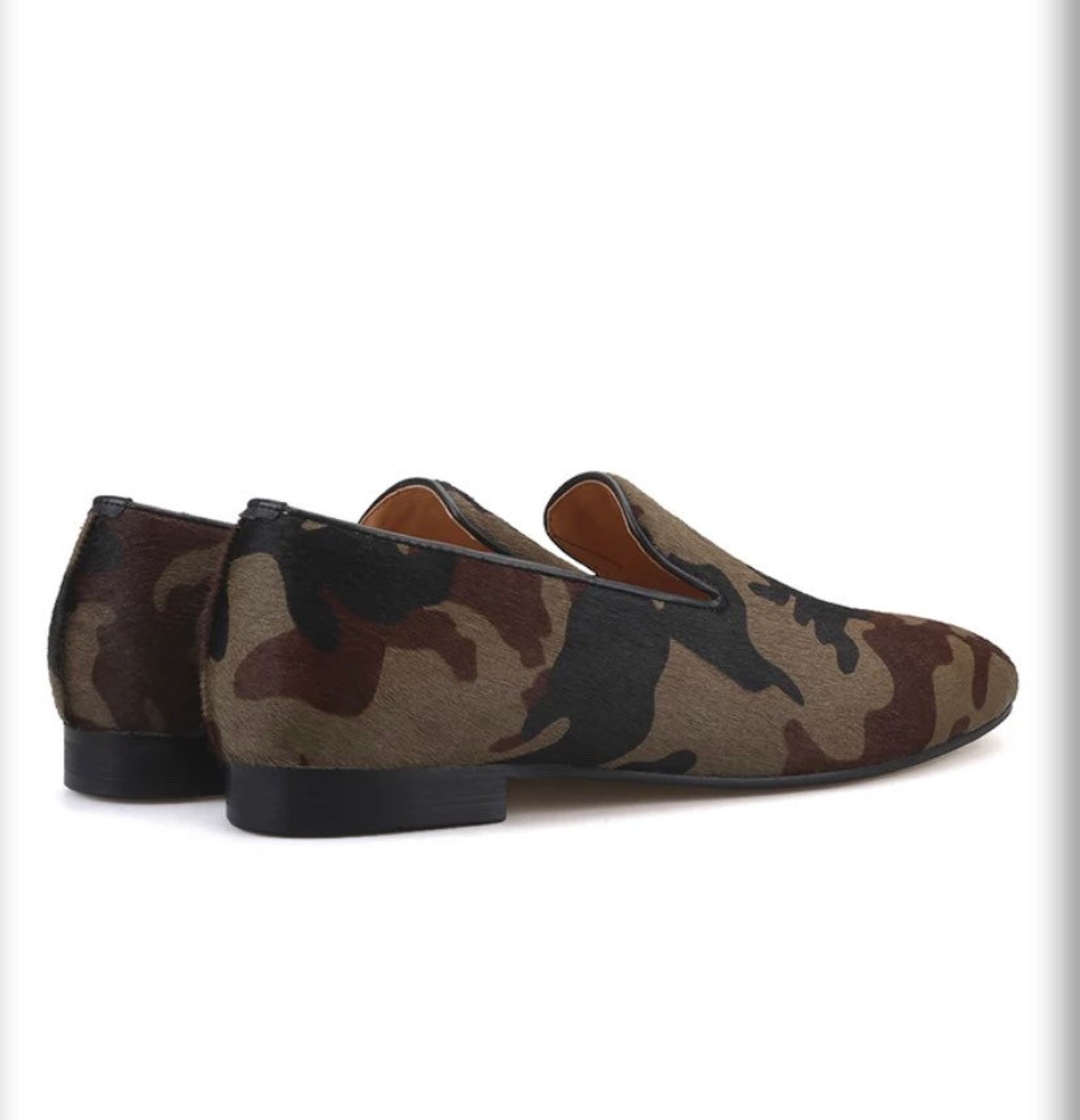 Men's Camouflage classic loafers | Etsy