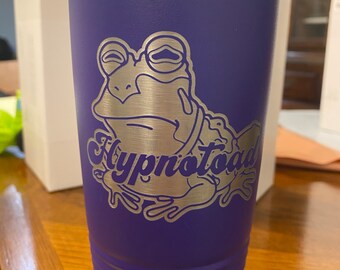 Hypnotoad 2022 victory tumbler, purple or white, free fast shipping!