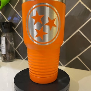 Tennessee Tri-Star cup, free fast shipping.