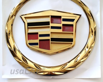 Chrome Grille Rear Emblem Jobssport Compatible with Cadillac Car Logo Rear Grille Emblem Trunk Logo Badge Logo Chrome Color Symbol Compatible with Cadillac Accessories Chrome Grille Rear Emblem Jobssport Compatible with Cadillac Car Logo Rear Grille Emblem Trunk Logo Badge Logo Chrome Color Symbol Compatible with Cadillac Accessories