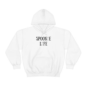 Spoonie Life Hoodie: Unisex Cotton-Blend Comfort
