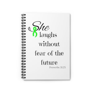 Lyme Disease Spiral Notebook - Ruled Line, Lyme Disease Notebook, Spoonie Gift, Christmas Gift, Lyme Disease Notebook