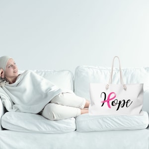 Breast Cancer Chemo Bag, Breast Cancer Weekender Bag, Breast Cancer Gift, Christmas Gifts, Birthday Gift