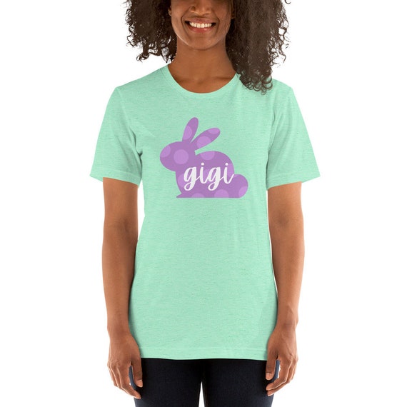 Gigi Easter Tshirt Gigi Bunny Shirt 