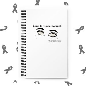 Chronic Illness Notebook: Absurd Advice, Spoonie Gift