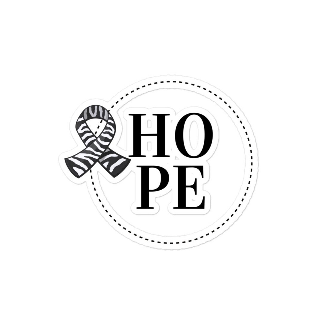 Ehlers Danlos, Carcinoid Tumor, Birthday Gift, Christmas Gift, Zebra