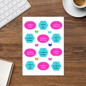 Chronic Illness Sticker Sheet: Daily Activities, Spoonie Gift