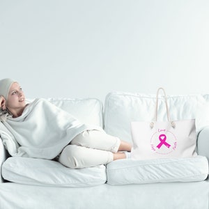 Breast Cancer Chemo Bag, Breast Cancer Weekender Bag, Breast Cancer Gift, Christmas Gifts, Birthday Gift