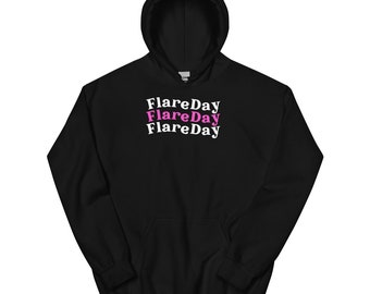 Sudadera con capucha para el día de brote de enfermedad crónica: comodidad suave y elegante