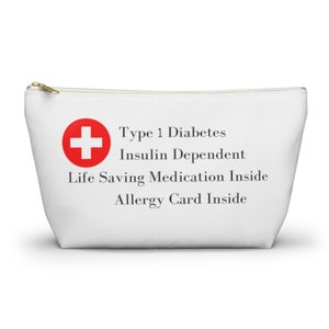Diabetes Insulin Supply Bag: Medical Accessory Pouch