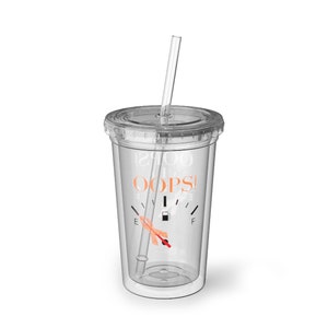 MS Awareness Acryltasse: Orange Geschenk