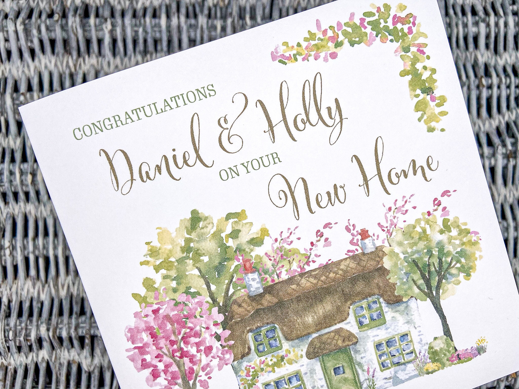 New Home Card Personalised New House Card First Home Card | Etsy