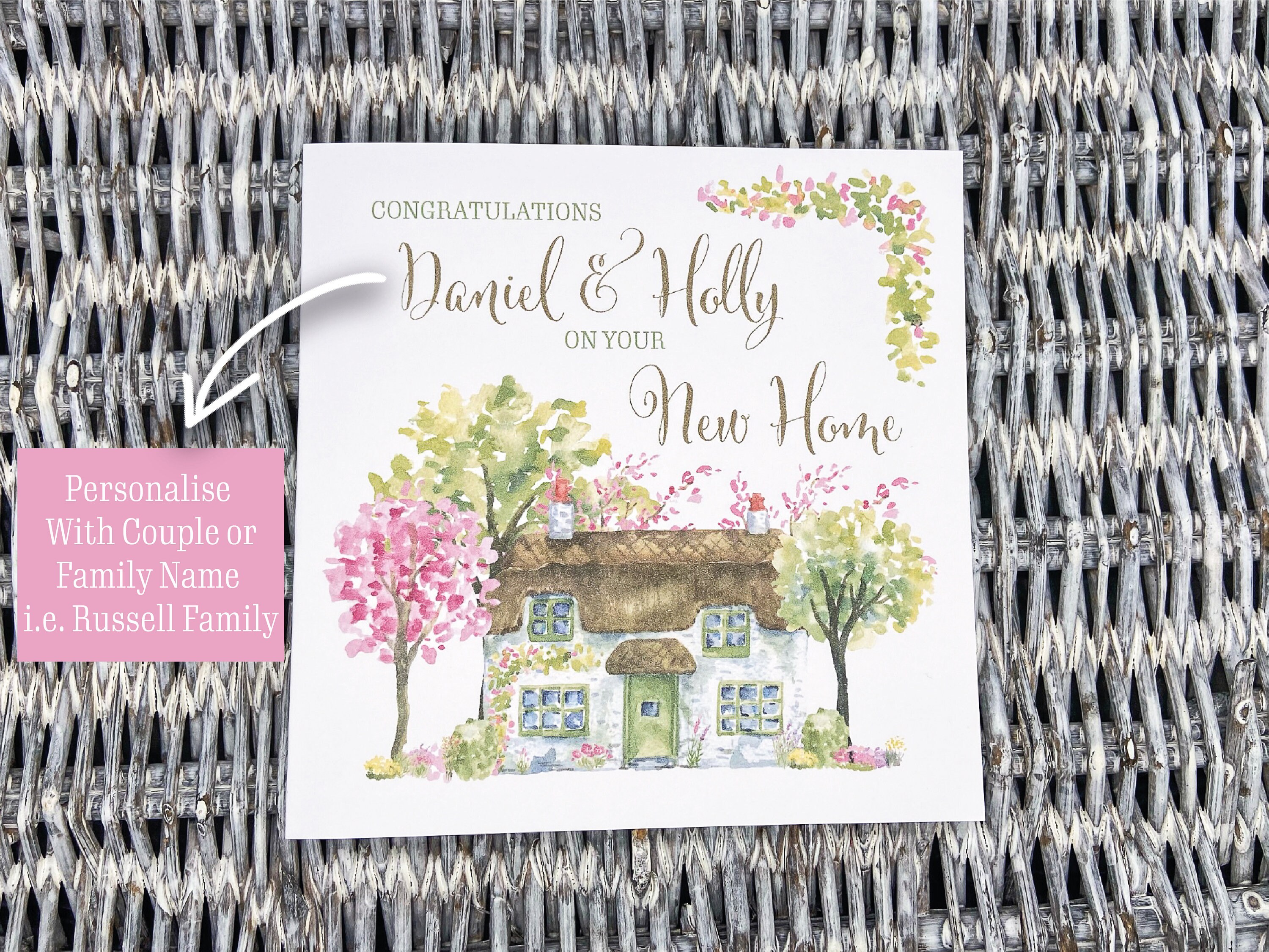 New Home Card Personalised New House Card First Home Card | Etsy
