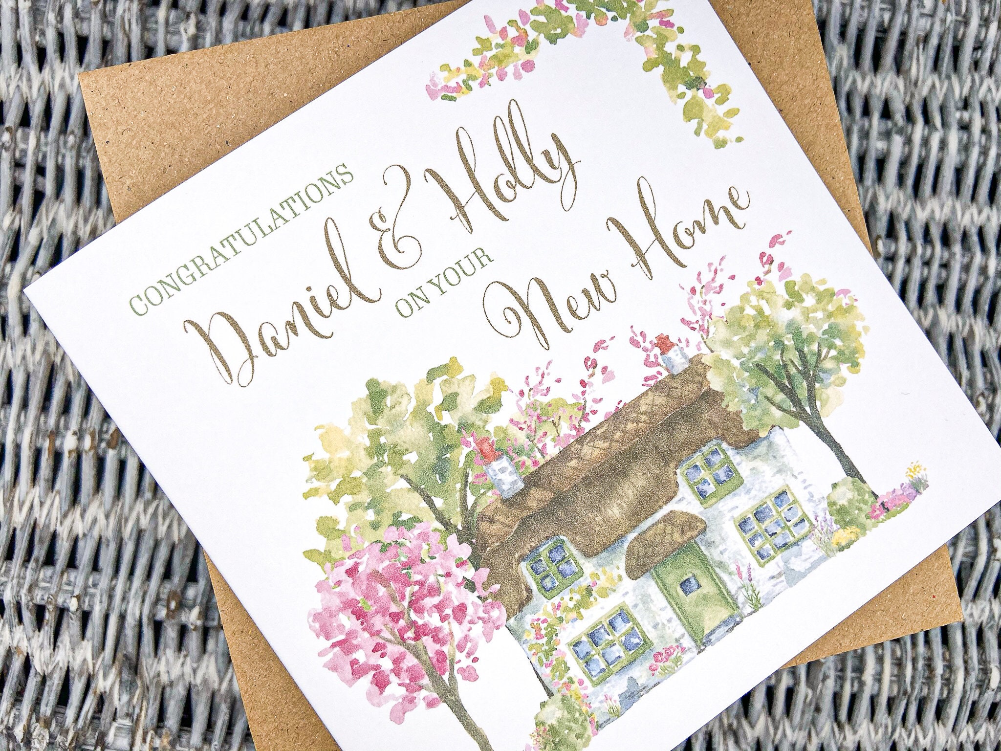 New Home Card Personalised New House Card First Home Card | Etsy