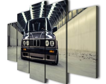 BMW CAR E30 VINTAGE POSTER PRINT ART WALL LARGE IMAGE GIANT