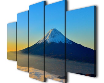 Mount Fuji Painting Etsy