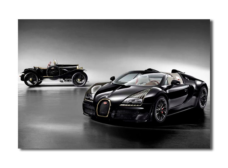 Bugatti bugatti veyron poster bugatti print vintage | Etsy