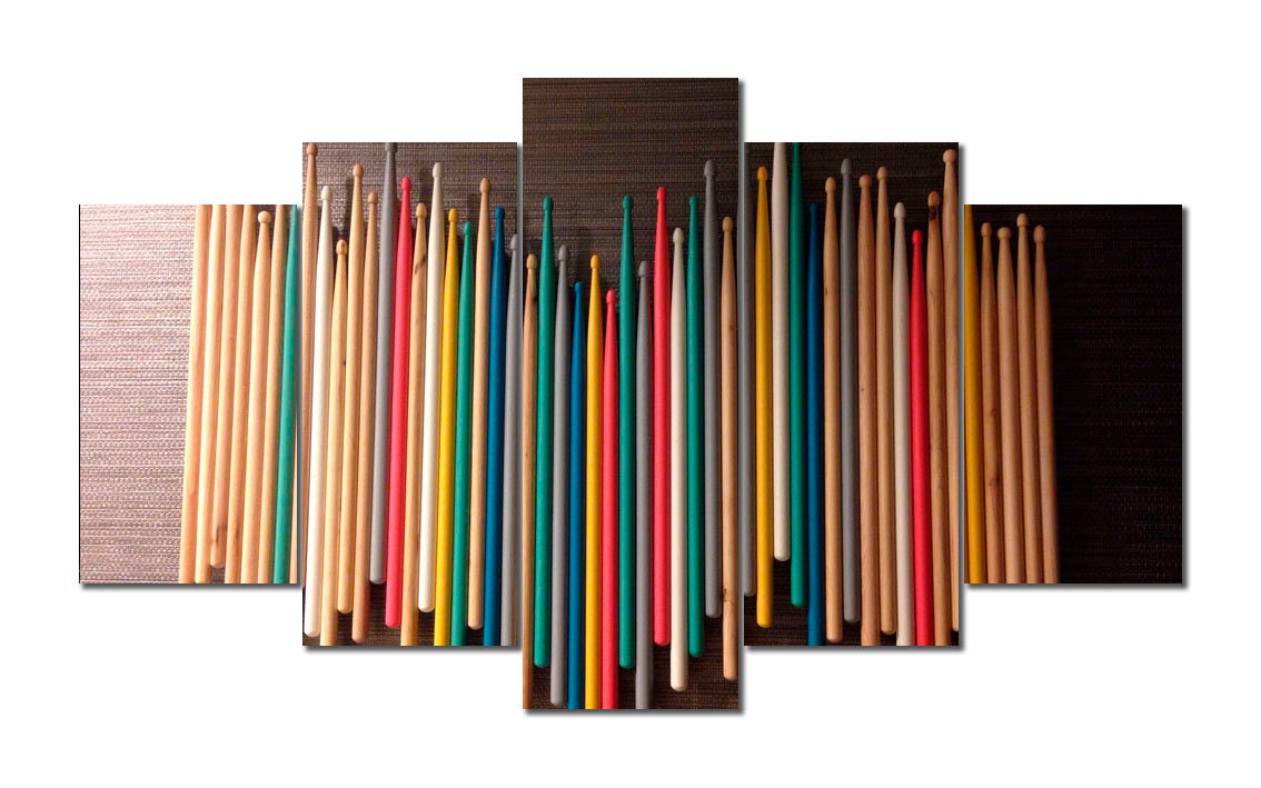 Drumstick wall art canvas poster print Music home decor Etsy