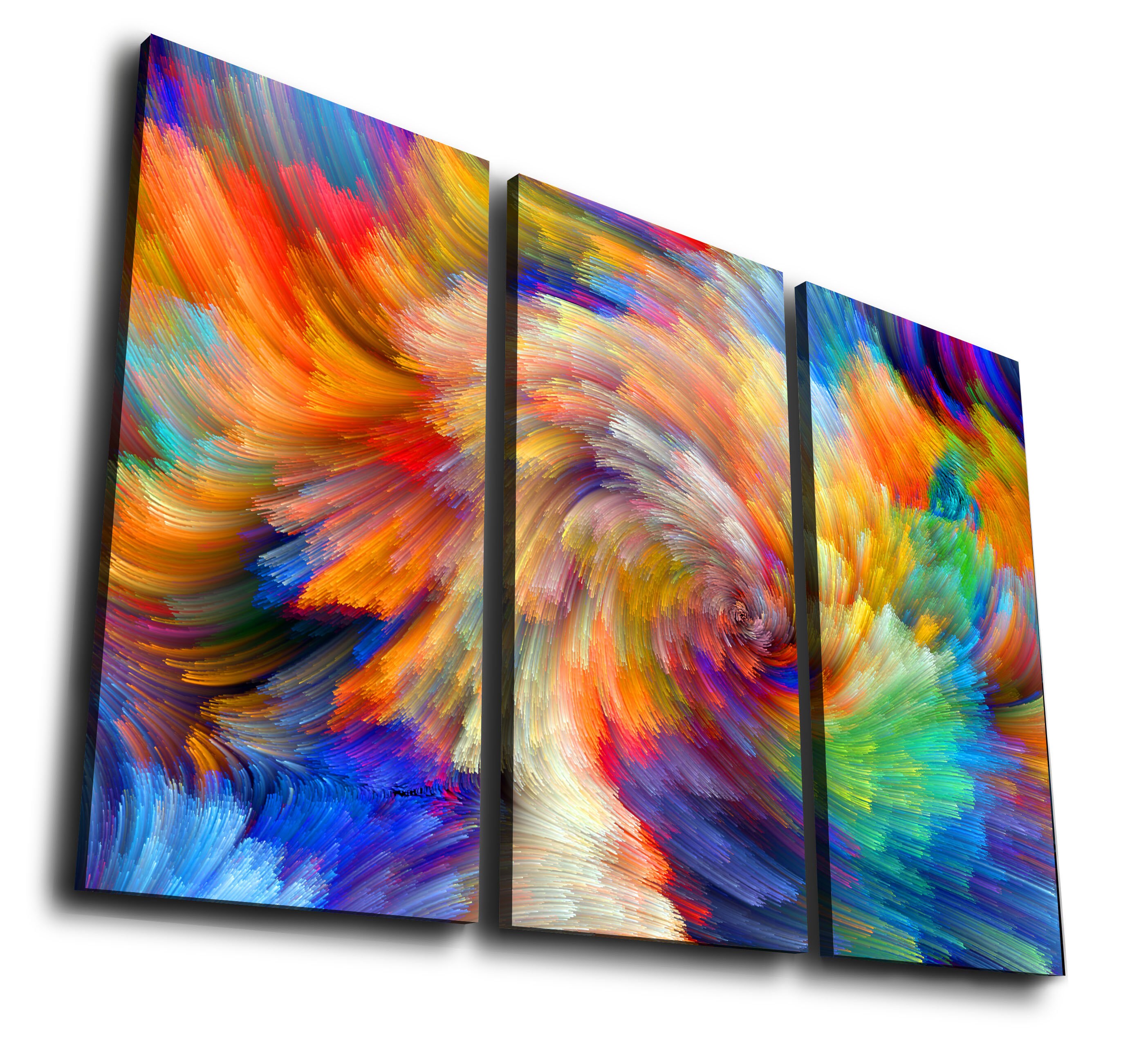 Abstract canvas multi panel art Abstract wall decor Abstract Etsy