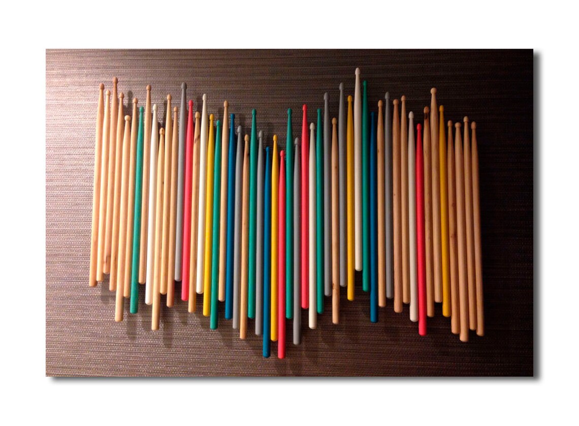 Drumstick wall art canvas poster print Music home decor Etsy