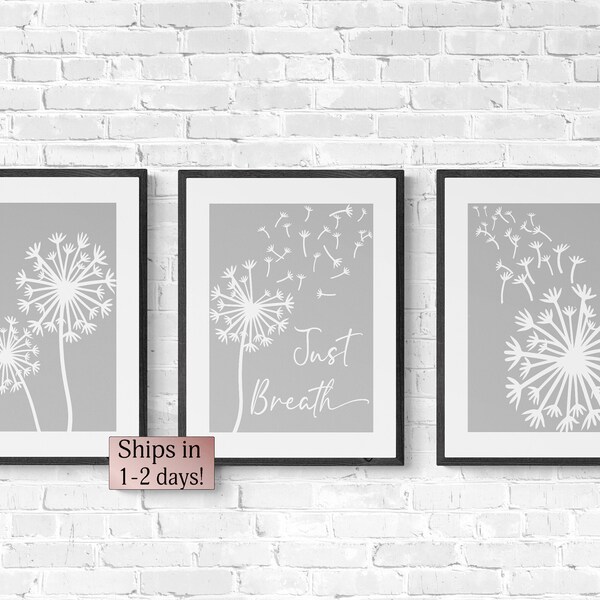 Dandelion Wall Art - Etsy