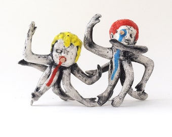 Salt and Pepper Shakers: Spider People #2