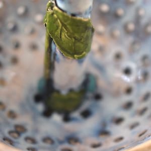 Blueberry Themed Berry Bowl, Thrown Stoneware image 5