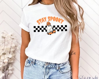 Mommy and Me Ghost T-Shirt, Spooky Halloween Matching Set